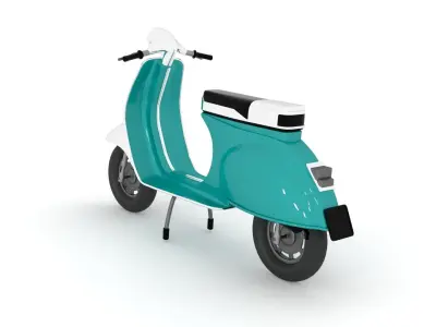 skyter scooter 3D model