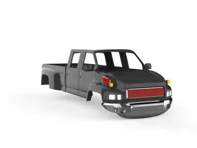 2003 - 2009 GMC Topkick 3D print model