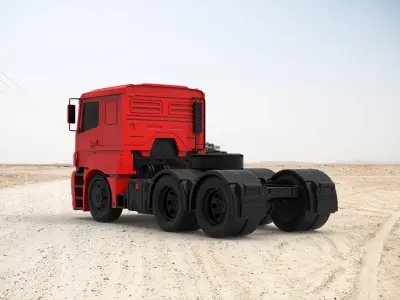 Mercedes-Benz Axor truck 3D model
