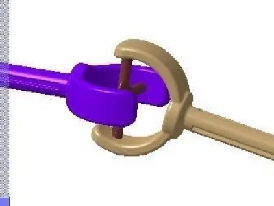 Universal Joint - A simple working of universal joint 3D model