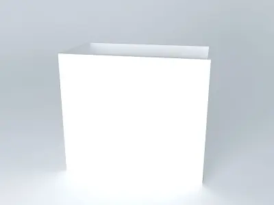 Industrial cube Free 3D model