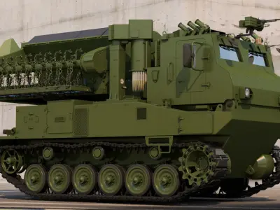 Bionix Conter mine protection 3D model