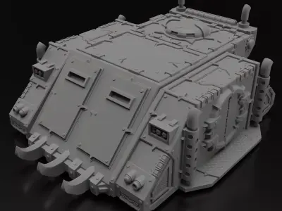 Rhino Transporter Tank 3D print model
