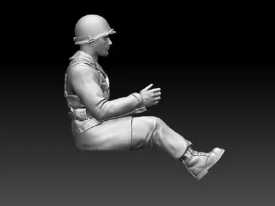 us driver ww2 3D print model