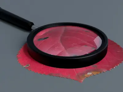 Magnifying Glass 3D model purchase