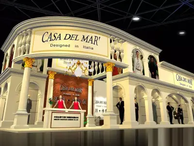 Exhibition - Area - 7X16-3DMAX2009-048 3D model