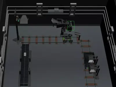 Spring Maker - Factory 3D model