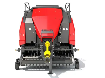 Large Square Baler 3D model purchase