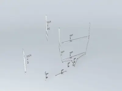 Spt4, boat frame Free 3D model