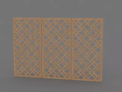CNC jali  Free 3D model