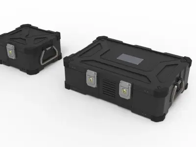 Military Case 3D model buy