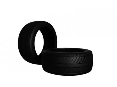 Rain Tire 3D model