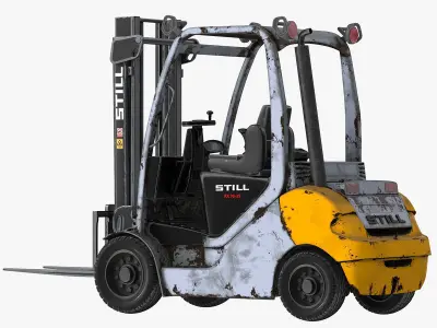 Forklift Still Rx 3D model
