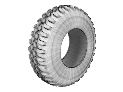 Tire 20 3D model