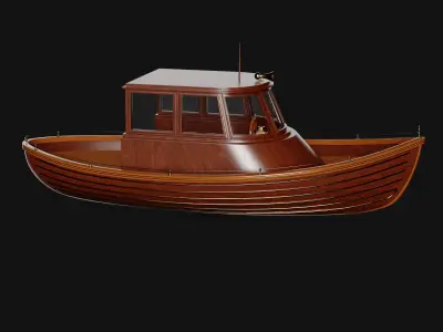Sailboat 3D model