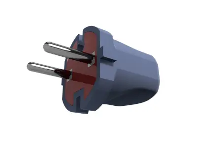 Male socket 3D model