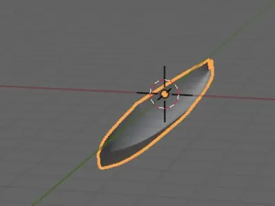 nurbs canoe 3D model