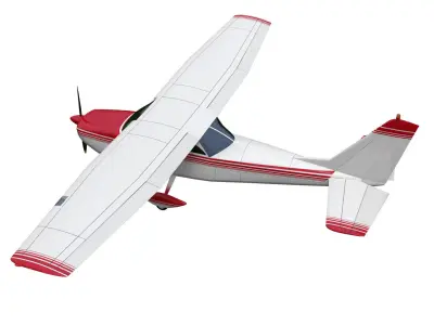 Cessna172 Skyhawk 3D model