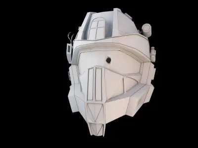Star wars helmet 3d model 3D model
