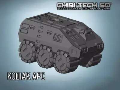 CHIBI-TECH SD - KODIAK APC 3D print model