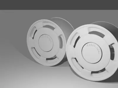 Orbital Wheel for Volkswagen  the most coveted in Brazil  3D model