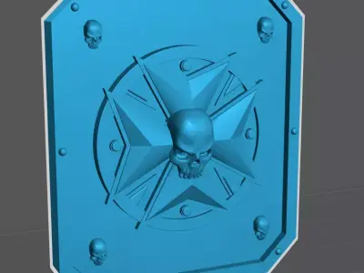 TEMPLAR LAND-DOOR JULY  3D model