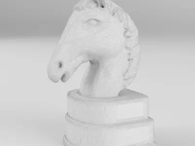 Noble Horse 3D model