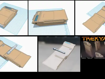 Star Trek Picard Relic Tricorder 3D print model