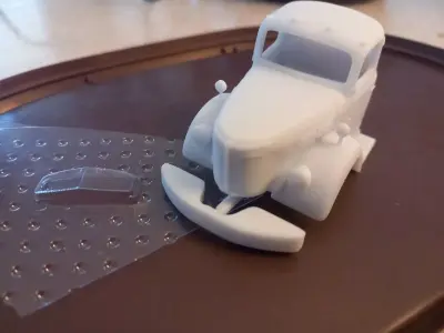 1940 Reo Gold Comet truck cab 3D print model