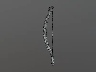 Bow High Quality Game Ready 3D Model Low-poly 3D model