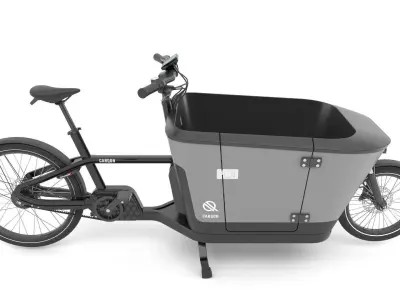 Carqon cargo bike 3D model
