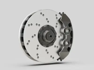 vehicle auto tuning part car 3D model