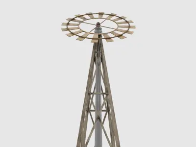 Wind Turbine Fan 3D model
