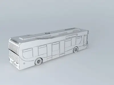 kaz bus sultan Free 3D model