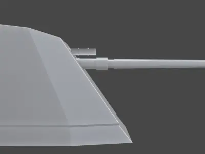 OTO BREDA 127 64 LW Free low-poly 3D model