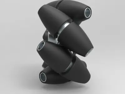 Mecanum wheel 3D model by 3DTechDesign