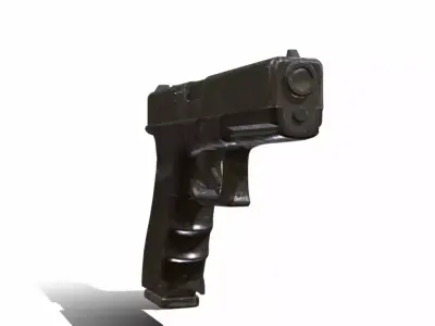 GLOK 17 GEN3 STANDARD Low-poly 3D model