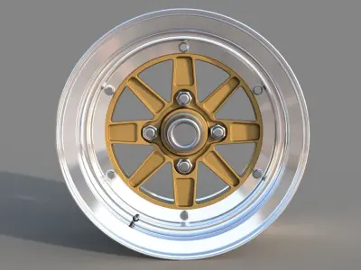 SSR Speed Star rim 3D model