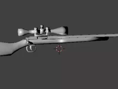 Sniper Rifel Free 3D model