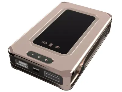 Portable Jump Starter Low-poly 3D model