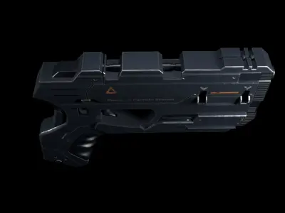 Sci-Fi  Pistol 3D model
