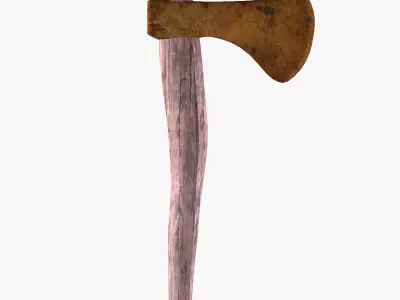Axe Tools Low-poly 3D model