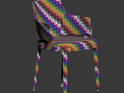 Velis ArmChair Potocco 3D model