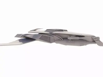 Spaceship-spacecraft-18 3D model