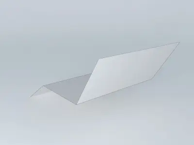 Rail Track Points  Ballast Free 3D model