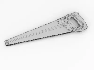 Hand Saw 3D model
