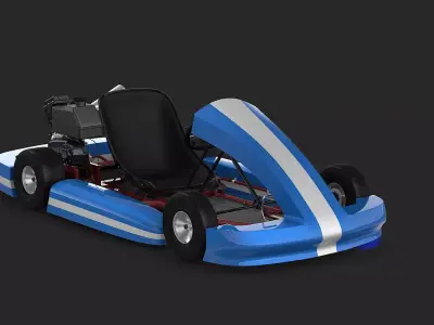 Racing Kart 3D model