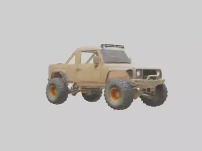 Off Road Vehicle Mode 1 Low-poly 3D model