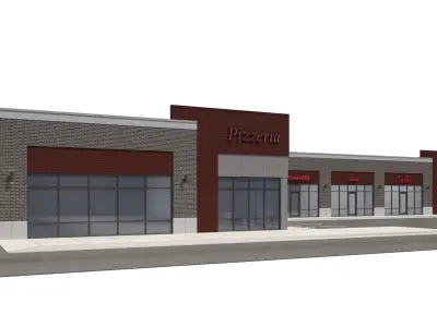 Retail-088 Retail Store 3D model
