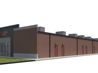 Retail-091 Retail Store 3D model
